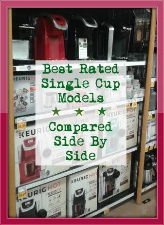 single cup coffee makers comparison