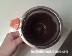 dripping coffee